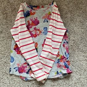 Joules - Girls size 7/8 long sleeve shirt